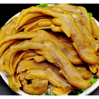 正宗广东梅州盐焗鸭爪原味鸭掌客家特产零食休闲小吃即食网红熟食