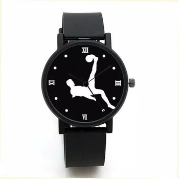 世界杯足球手表皇马尤文c罗梅西周边夜光电子石英表情夜光手表c罗3