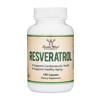 美国doublewood双木白藜芦醇抗衰老维心血管女性