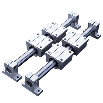 御舵光轴导轨重型滑轨直线轴承精密轨道木工推台锯直线导轨滑道座立式