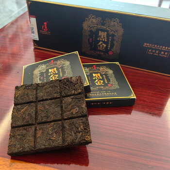 鑫远达 黑金普洱 茶叶熟茶茶饼 648g