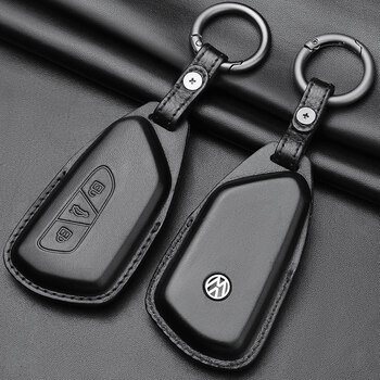 适用于2022款大众凌渡l钥匙套22款凌渡l汽车专用钥匙包套扣 c款-黑色