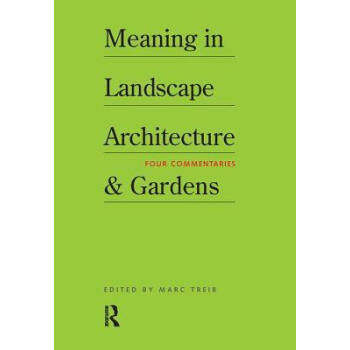 預訂meaning in landscape architecture and gardens