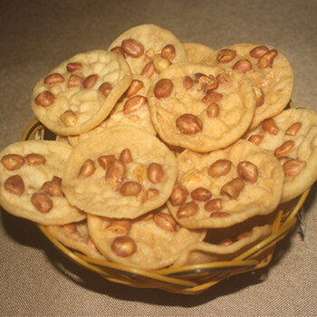 江西赣南特产休闲零食特色小吃月亮巴花生 花生饼