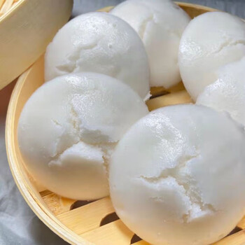 米糕发糕米粑粑泡粑白糕碗儿糕白膜酒酿馒头不加糖原味微酸1斤2袋10个