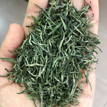 绿茶2021新茶明前散装嫩芽毛尖浓香型茶湖南茶叶石门银峰200g