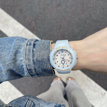 飞亚达同款高颜值硅胶手表女初高中学生独角兽小众运动方形考试考研用