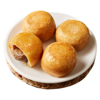 南美豹锡名记无锡玉兰饼无锡特产鲜肉饼早餐手工糯米糕点传统美食小吃