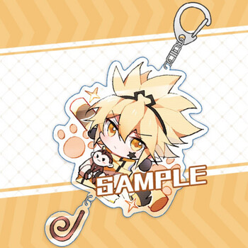 凹凸世界同人周边格瑞金安迷修雷狮嘉德罗斯卡米尔原创挂件谷子 〖摇