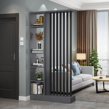 皇澜匠小户型落地屏风隔断客厅玄关柜家用轻奢型遮挡创意隔断装饰屏风