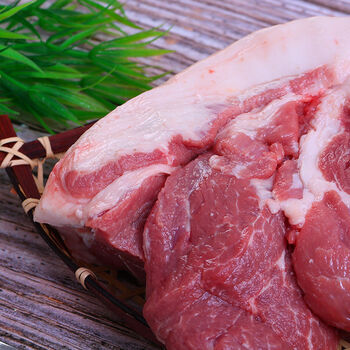 展志曼智现杀后腿肉猪肉鲜肉新鲜肉食类肉类猪肉前腿肉生猪肉鲜肉1斤