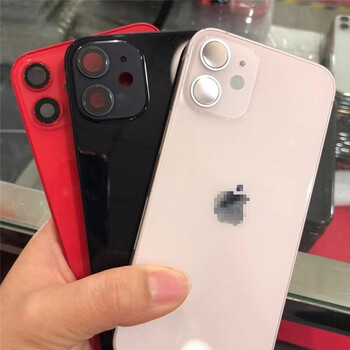 皮谱 苹果12后盖总成全新iphone12手机后壳外壳加中框总成维修用壳希