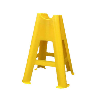 电缆线支架pvc塑料挂钩固定工地面绝缘三角三脚架电缆穿放线托架 四脚