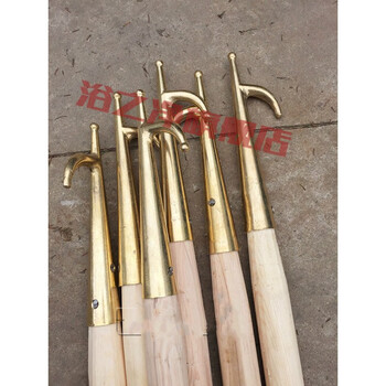 不锈钢船镐船用艇镐船钩救生艇拖钩纯铜艇钩船用铜拖钩抓钩定制 纯铜