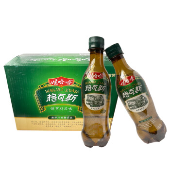 娃哈哈格瓦斯碳酸饮料330ml*15瓶整箱装风麦芽发酵饮品 格瓦斯330ml*