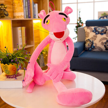 热奥粉红豹毛绒玩具公仔娃娃可爱玩偶女生床上睡觉抱枕正版顽皮豹礼物