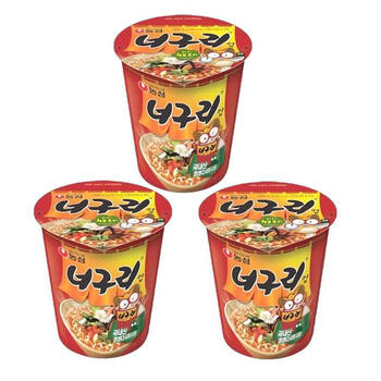 网红泡面 牛肉碗面方便面速食炸酱面火鸡面 小浣熊杯面62g*3杯