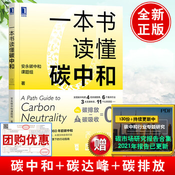 2021新书 一本书读懂碳中和安永碳中和课题组碳达峰碳中和碳排放碳吸收经济发展生产管理运营企业减排绿色低碳碳交易碳金融书籍
