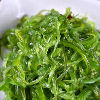 即食香辣海白菜梗段美人唇裙带菜丝凉拌下饭小咸菜400g袋大连特产