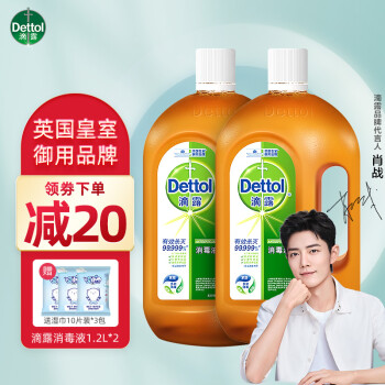 ¶ҺɱҾҺﻷ dettol ľҺ1.2L*2