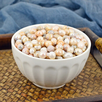 静萱筛选珍珠100g克中药材淡水珍珠粒可磨珍珠粉