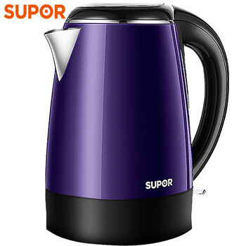 
                                        苏泊尔（SUPOR）电水壶热水壶 1.7L双层防烫电热水壶  304不锈钢烧水壶  SWF17E18C                