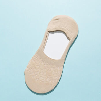 七匹狼商场同款袜底船袜女隐形防滑不掉跟春夏季薄全棉纯棉网眼浅口