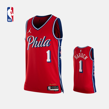 nba76人队哈登球衣drifitsw男子球衣透气速干篮球服腾讯体育l