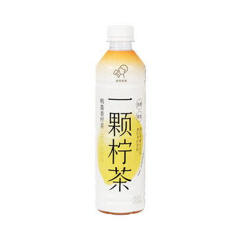 喜茶 一颗柠茶低糖0脂解腻果汁茶饮料 鸭喜香柠茶450ml*15瓶