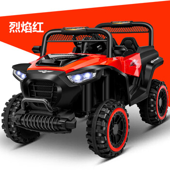 好孩子儿童电动车四轮遥控汽车婴儿宝宝四驱越野车摇摆小孩可坐人玩具
