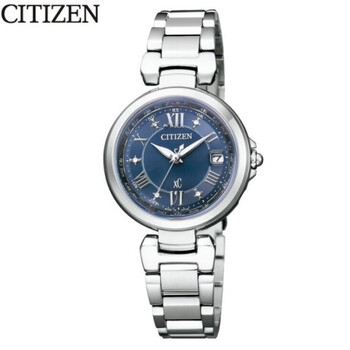 西铁城(CITIZEN) 女表光动能多局电波表自动对时女士腕表EC1030-50L ...