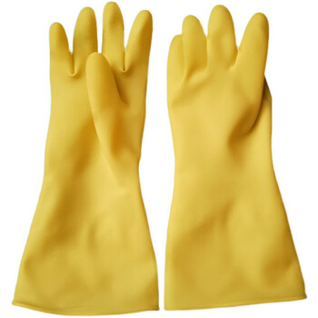 橡胶手套洗碗加大码135克加长加肥加大特大码男女洗碗洗车防水橡胶