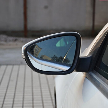 工马适用于大众08-12年款老朗逸后视镜片大视野防炫反光镜片 倒车镜片