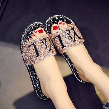 大唐喜乐牛2021新款拖鞋女夏外穿可爱室内防滑洗澡厚底家用时尚韩版