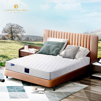 罗曼丽莎 卷包弹簧床垫独立袋静音抗干扰双人床垫舒梦1.5m1.