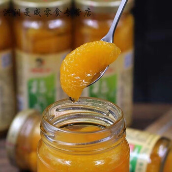 辣妹子桔片爽橘子罐头6/12瓶装x260g玻璃瓶装罐头 260g橘片*6瓶(22年