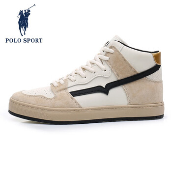 专柜品质丨原装直邮情侣款polosport男鞋冬季新款时尚高帮板鞋舒适