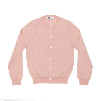 comme des garcons日本cdg川久保玲play新款袖口爱心针织羊毛开衫毛衣