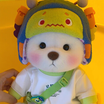 抖音网红同款莉娜熊 丽娜熊手工玩偶莉娜熊平替公仔泰迪熊毛绒玩具