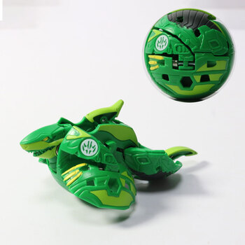 爆丸小子绿色tomy多美卡爆丸小子对战可弹射变形疾风螳螂玩具散货桔