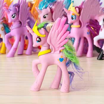 六一儿童节小马宝莉全套公仔儿童玩具模型玩偶紫悦云宝月亮宇宙公主