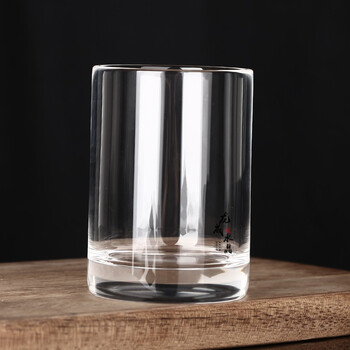 天然水晶原石纯净体茶杯纯打磨茶具水杯家用杯子饮料杯牛奶杯 200毫升