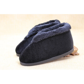 冬天穿的裹脚小脚老太太鞋加绒加厚老奶奶鞋冬季尖头鞋女棉鞋加绒保暖