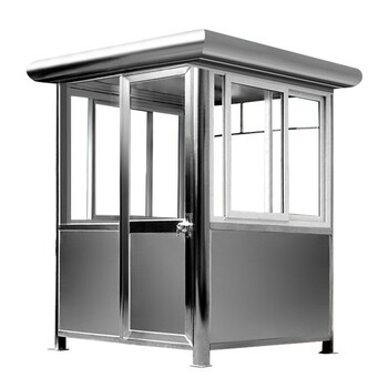 户外阳光房治安值班亭小区停车场收费门岗物业保安亭治安值班室定制