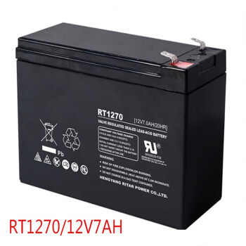 閒遇rt1270瑞達12v7ah鉛酸蓄電池ritar電瓶安防門禁ups後備電源電池