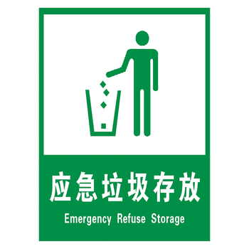 定制公共安全指示应急避难场所标志标识牌应急物资储备提示标示牌标贴