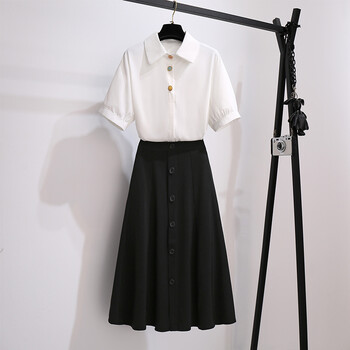 教师资格证面试衣服上班族面试穿搭套装教师教资衣服女夏季连衣裙职场