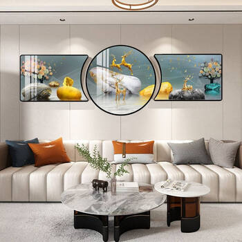 影视墙挂件客厅沙发背景墙挂件室内房间墙壁创意餐厅墙面装饰品电视