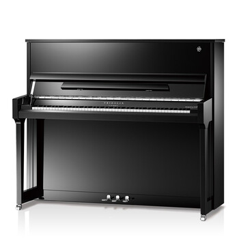 舒密尔 schimmel  fridolin f130 高档家用成人立式钢琴-黑色