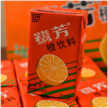 鹭芳江浙沪厦门惠尔康橙饮料248ml24盒整箱橙汁果味夏季饮品整箱24瓶